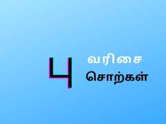 பு வரிசை சொற்கள்